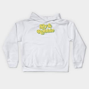 Sly & Robbie /// Reggae Lover Gift Kids Hoodie